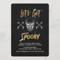 Laten we Spooky halen | Uitnodiging van de Hallowe