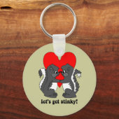 laten we stinken sleutelhanger (Voorkant)
