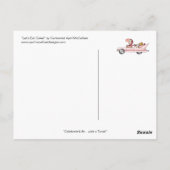 LATEN WE TAART ETEN! Briefkaart van April McCallum (Achterkant)