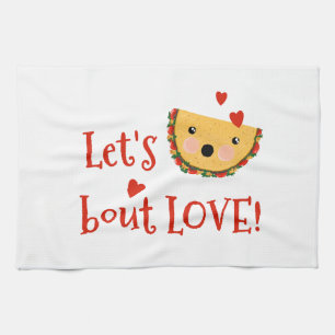 Laten we Taco Bout Love Theedoek