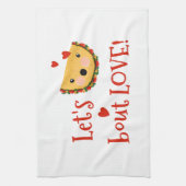 Laten we Taco Bout Love Theedoek (Verticaal)