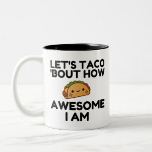 Laten we Taco 'Bout' Tweekleurige Koffiemok