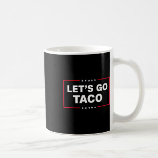 Laten we Taco gaan voor mannen vrouwen grappig  Koffiemok