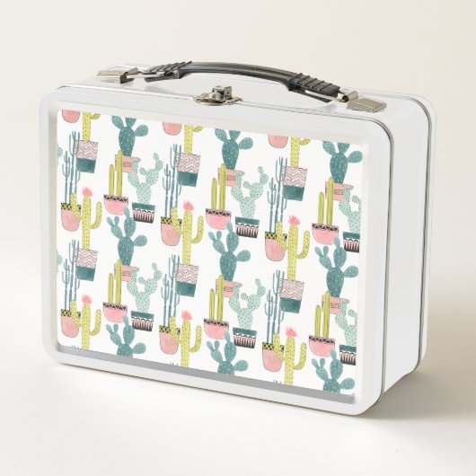 Laten we Taco Over Liefde | Cactus Pattern (Voorkant)