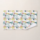 Laten we Taco Over Liefde | Cactus Pattern Bad Handdoek (Handdoek)