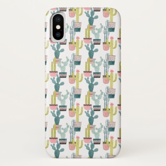Laten we Taco Over Liefde | Cactus Pattern Case-Mate iPhone Case (Achterkant)