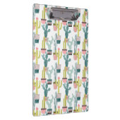 Laten we Taco Over Liefde | Cactus Pattern Klembord (Rechts)