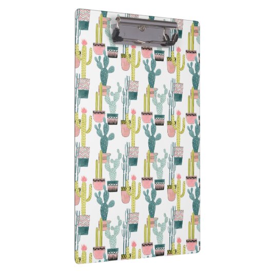 Laten we Taco Over Liefde | Cactus Pattern Klembord (Rechts)