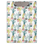 Laten we Taco Over Liefde | Cactus Pattern Klembord (Voorkant)