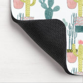 Laten we Taco Over Liefde | Cactus Pattern Muismat (Hoek)