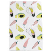 Laten we Taco Over Liefde | Cirkel Taco Element Medium Cadeauzakje (Voorkant)