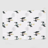 Laten we Taco Over Liefde Golfhanddoek (Horizontaal)