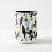 Laten we Taco Over Liefde | Llama en Donkey Patter Mok (Midden)