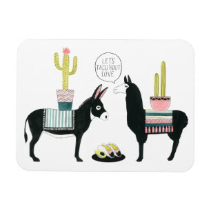 Laten we Taco Over Liefde Magneet