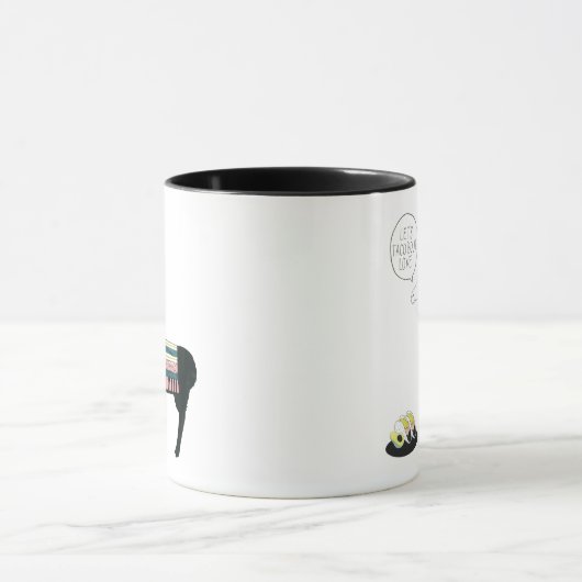 Laten we Taco Over Liefde Mok (Midden)