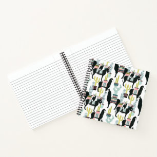 Laten we Taco over liefde Patroon Llama & Donkey Notitieboek
