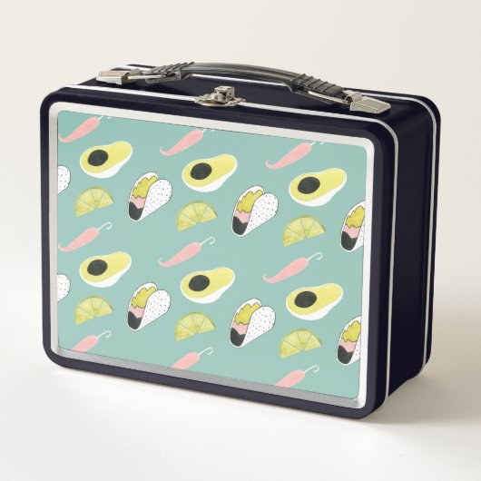 Laten we Taco Over Liefde | Taco Element Pattern (Voorkant)