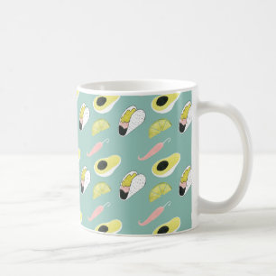 Laten we Taco Over Liefde   Taco Element Pattern Koffiemok