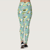 Laten we Taco Over Liefde | Taco Element Pattern Leggings (Achterkant)
