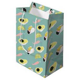 Laten we Taco Over Liefde Taco Element Pattern Medium Cadeauzakje
