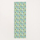 Laten we Taco Over Liefde | Taco Element Pattern Yogamat (Achterkant)