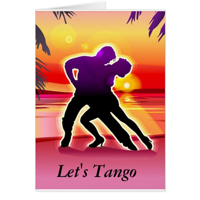 Laten we Tango-kaart hebben (Voorkant)