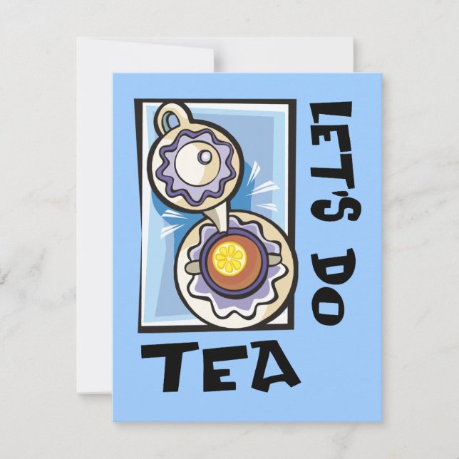 Laten we Tea doen (Voorkant)