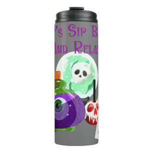 Laten we terugglippen en weggooien - Halloween Pot Thermosbeker