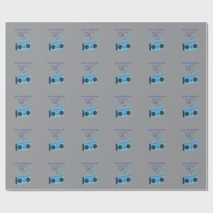 Laten we terugspoelen naar de jaren 90 cadeaupapier