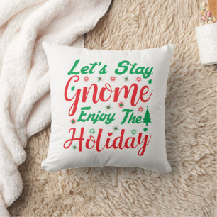 Laten we thuis blijven en genieten van kerstplezie kussen