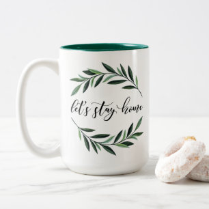 Laten we thuiskoffie Mok blijven