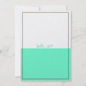 Laten we Toast Kaart (Achterkant)