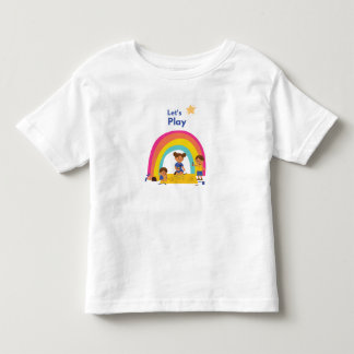 Laten we tshirt spelen voor kinderen