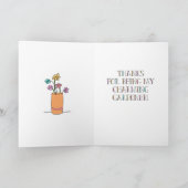 Laten we u dankbaar zijn bedankkaart (Binnen)