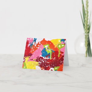 Laten we uitgaan met een Bang Blank Note Kaart