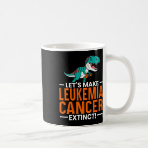 Laten we van leukemie kankerliefhebber uitsterven koffiemok