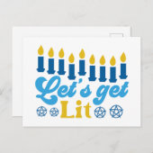 Laten we verlicht worden! Briefkaart (Voorkant / Achterkant)