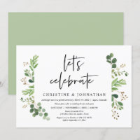 Laten we vieren, Trouw Elopement Dinner Party
