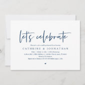 Laten we vieren, wedrennen... een feest in het avo kaart (Voorkant)