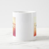 Laten we vlinder hebben jumbo mok (Voorkant)