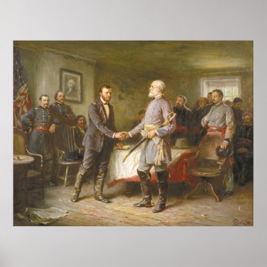 Laten we vrede hebben van Jean Leon Gerome Ferris Poster (Voorkant)