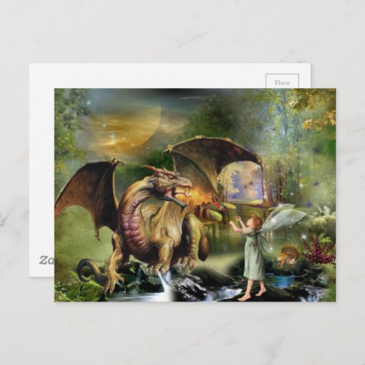 Laten we vrienden zijn briefkaart (Voorkant / Achterkant)