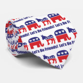 Laten we vrienden zijn! stropdas (Opgerold)