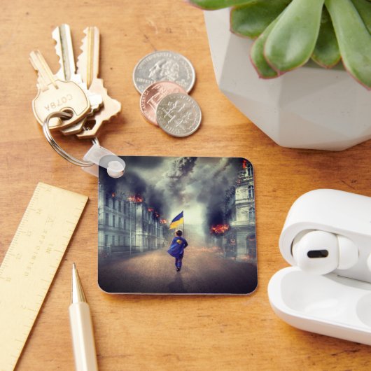 Laten we vrije OEKRAÏNE Sleutelhanger houden (Bureau)