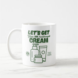 Laten we wat antifungale crème voor je halen koffiemok