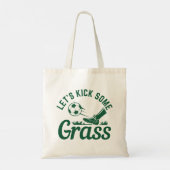 Laten we wat gras maken tote bag (Achterkant)