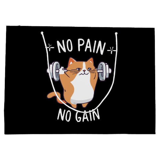 Laten we wat spierkracht opbouwen! Gym Tijd! Groot Cadeauzakje (Achterkant)