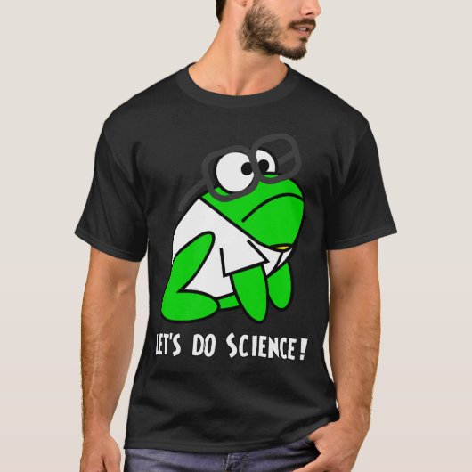 Laten we wetenschap doen! t-shirt (Voorkant)