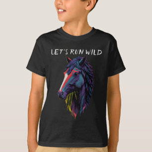 Laten we wild gaan t-shirt