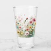 🌷Laten we Wilde Bloemen plukken 🌷 Glas (Achterkant)